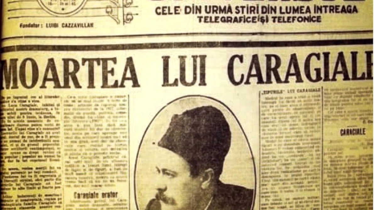 A fost rătăcit vagonul mortuar ce transporta trupul lui Caragiale? jpeg