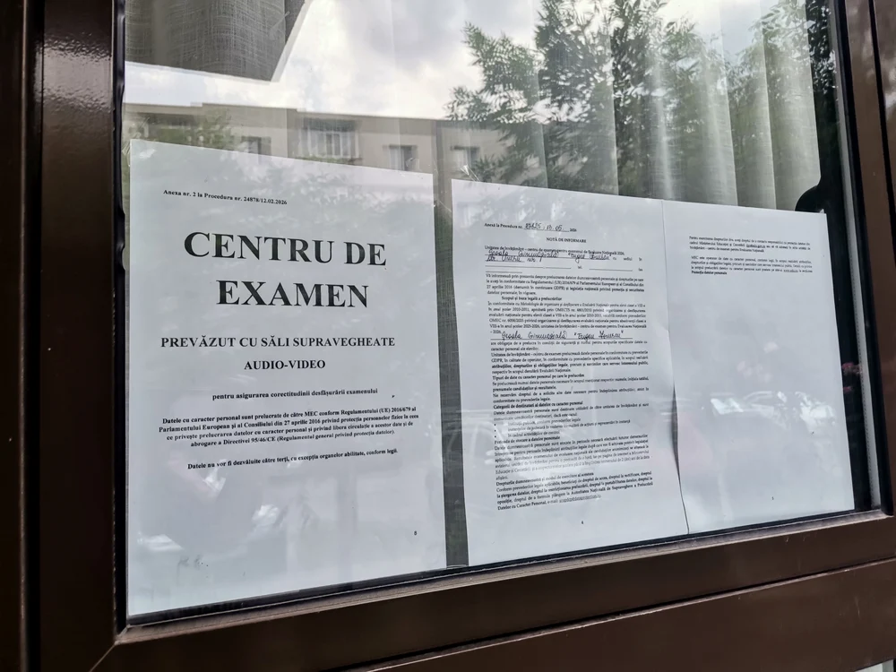 Cererile pentru a vedea lucrarea s-au depus în centrul de examen FOTO: A.M.