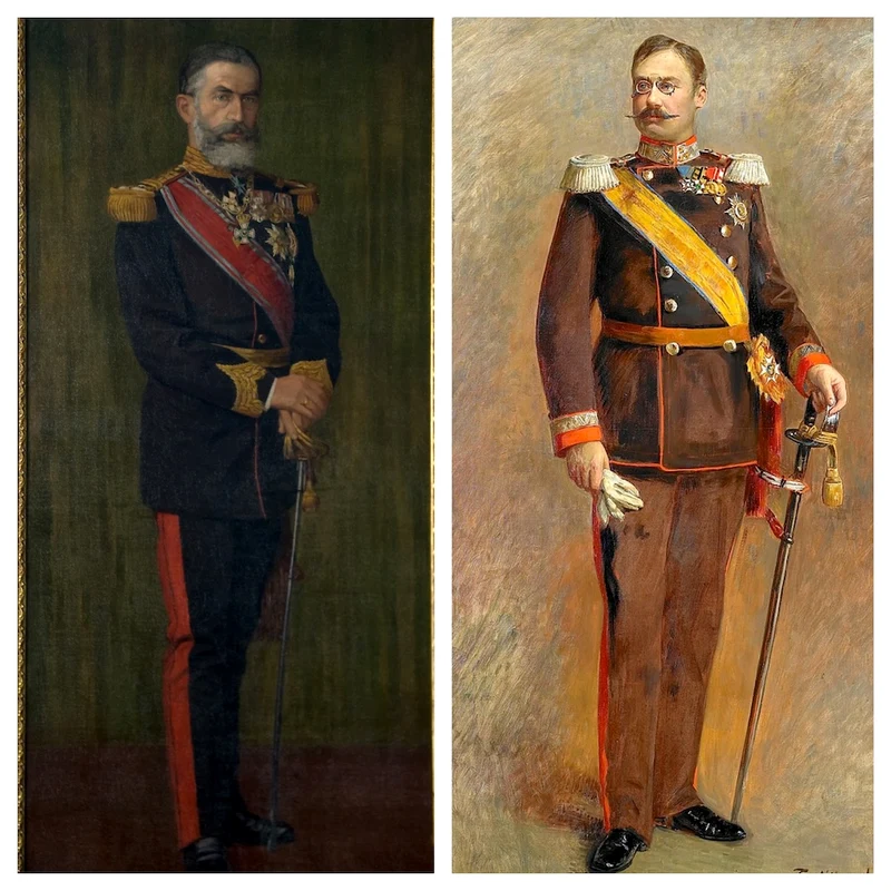 Carol I și William IV de Luxemburg. FOTO: Casa Majestății Sale
