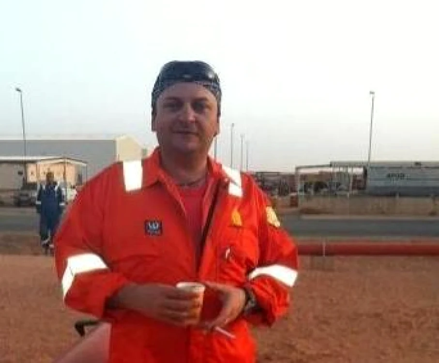 George Iachim, constănţeanul ostatic salvat din Algeria FOTO Arhivă personală