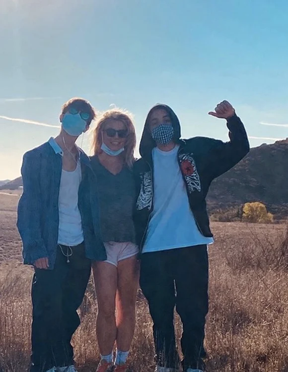 Britney Spears si copiii ei