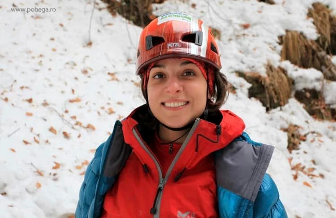 Silvia Murgescu, alpinistă experimentată din Braşov, a murit pe un traseu montan din Bucegi FOTO Facebook/Ciprian Ploscariu