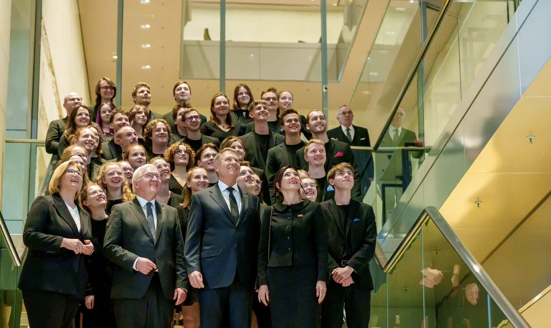 Klaus Iohannis și Carmen Iohannis în Germania. FOTO: Facebook