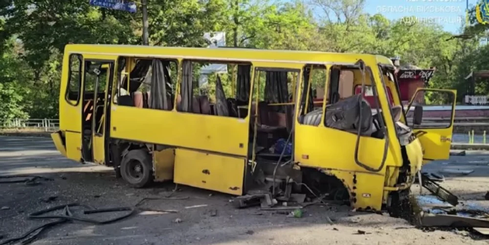 Rușii au lovit centrul orașului Herson cu peste 10 bombe aeriene