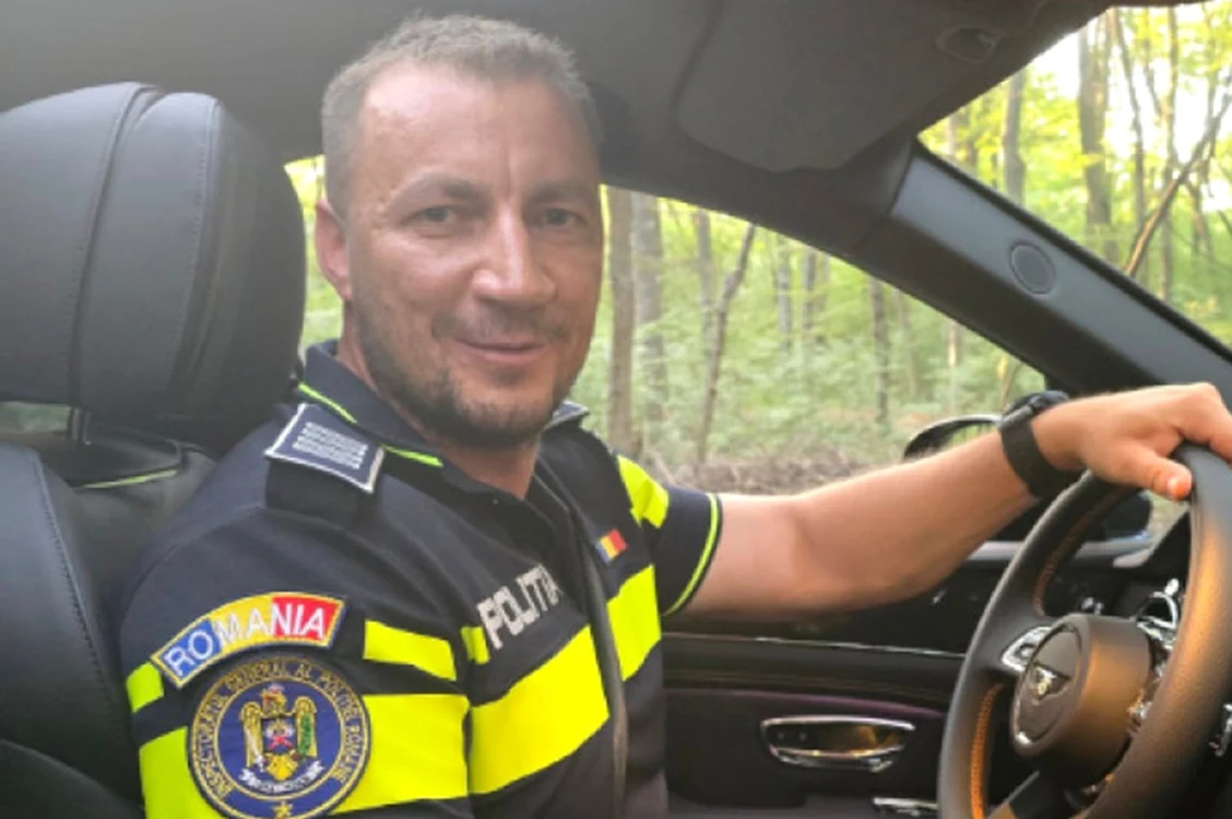 Marian Godină este un polițist cunoscut în România