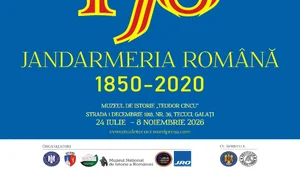 Expoziția „Jandarmeria Română 1850 – 2020”, la Muzeul de Istorie ,,Teodor Cincu’’ Tecuci