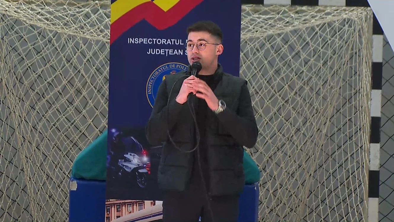 Lucian fost consumator de droguri vorbind elevilor sibieni despre experiența sa Captură Video