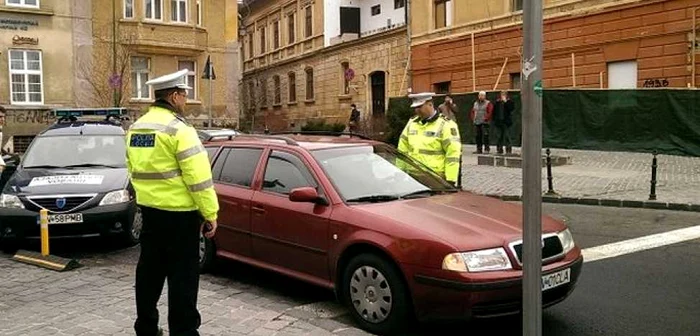 Şoferii care au parcat neregulamentar au fost amendaţi