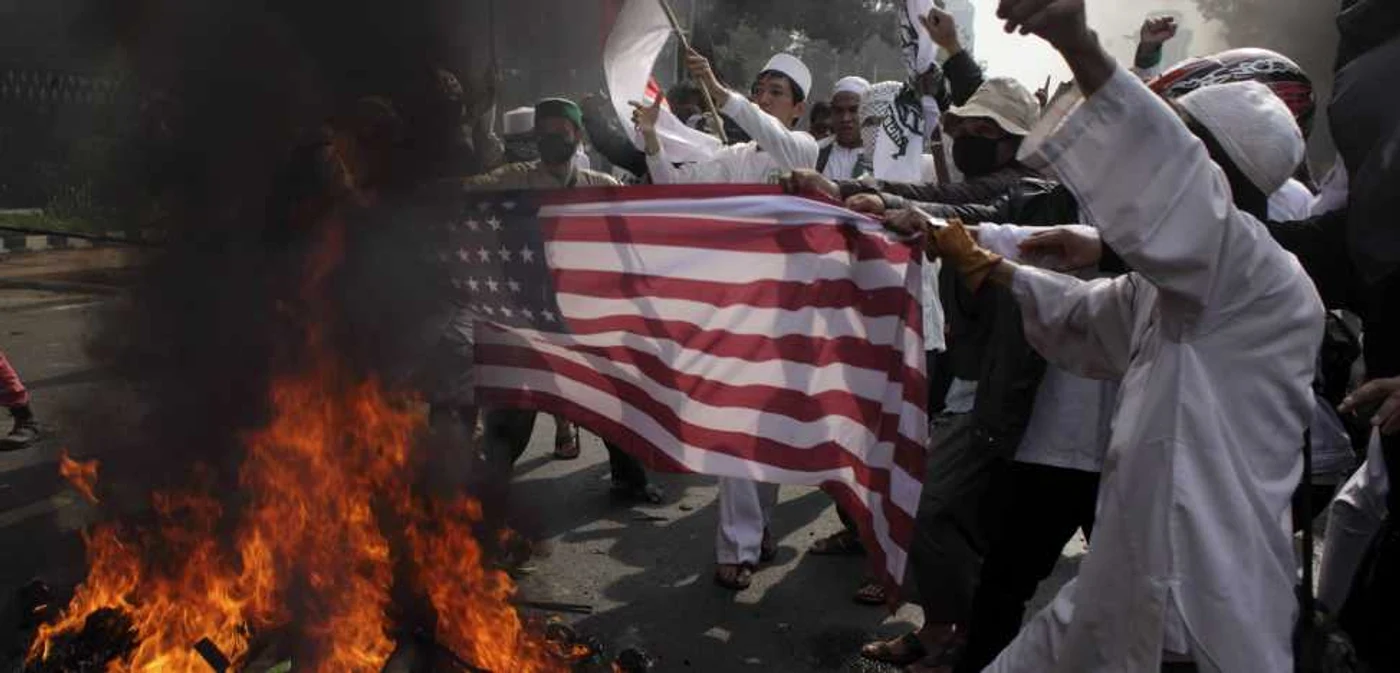 Protestele anti-americane s-au extins în peste 20 de ţări  FOTO: Reuters