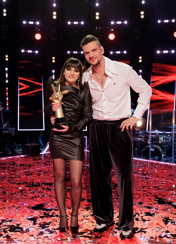 Alexandra Căpitănescu, solista lui Tudor Chirilă, a câștigat Vocea României / Sursa: Pro tv 