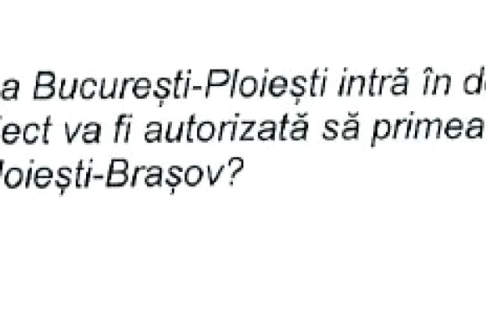 intrebari autostrada brasov ploiesti