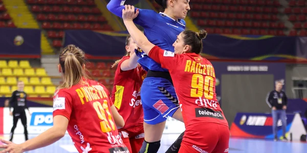 Handbal Romania-Muntenegru FOTO SportPictures
