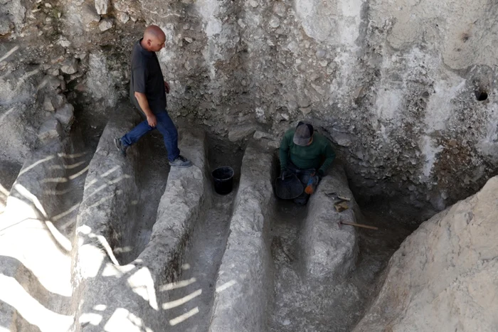 Canale antice descoperite la Iersualim FOTO EPA