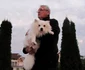 Emerich Dembroschi şi Athos la plimbare FOTO Ştefan Both