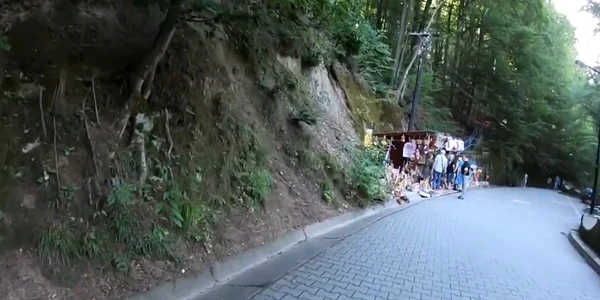 Aleea izvoarelor de aur de la Băile Olăneşti - Vâlcea Foto Adevărul - DMS