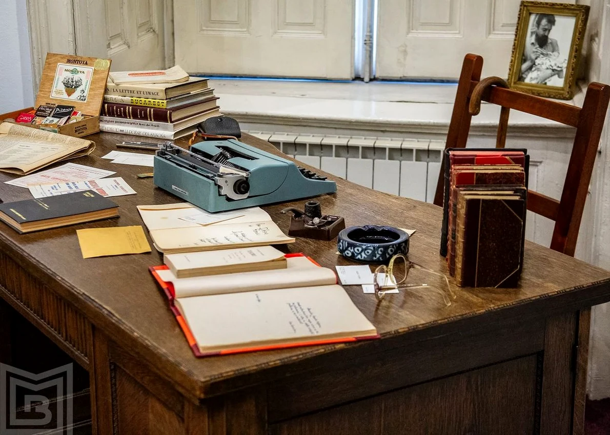 Expoziția „Infinitatea cuvintelor. Ileana și Romulus Vulpescu” (© Cristian Oeffner Oprea / Muzeul Municipiului Bucureşti)