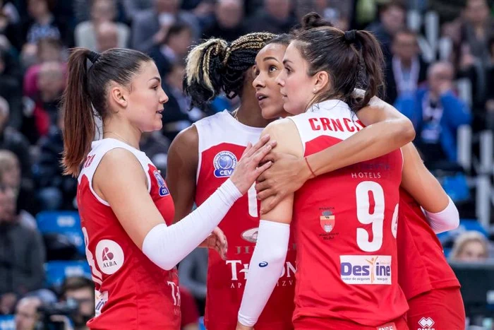 
    Volei Alba Blaj va juca in Final Four-ul Ligii CampionilorFOTO: Facebook  