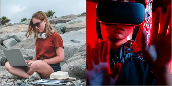 Munca educație la distanță și gaming în realitatea virtuală FOTO Shutterstock jpg