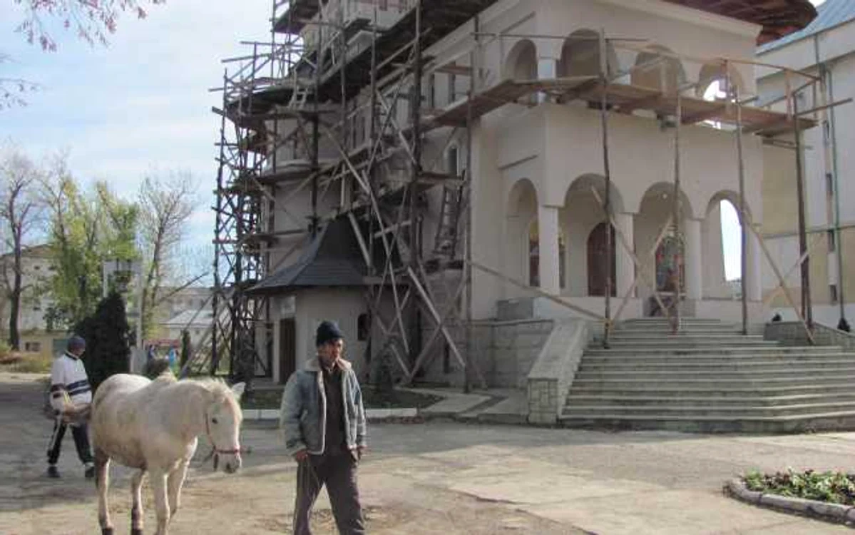 Pacienţii spitalului îşi făcea cruce când vedeau că împart aceeaşi curte cu un cal
