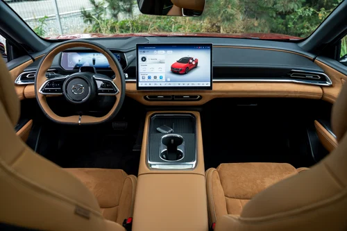 Detalii interior Mazda 6e Foto: Autocritica