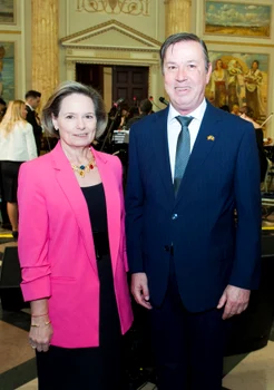 Principesa Sofia la Ambasada Spaniei de Ziua Națională a Spaniei. FOTO: Daniel Angelescu, Casa Majestății Sale