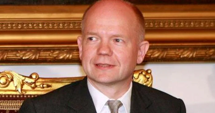 William Hague, ministrul britanic de Externe