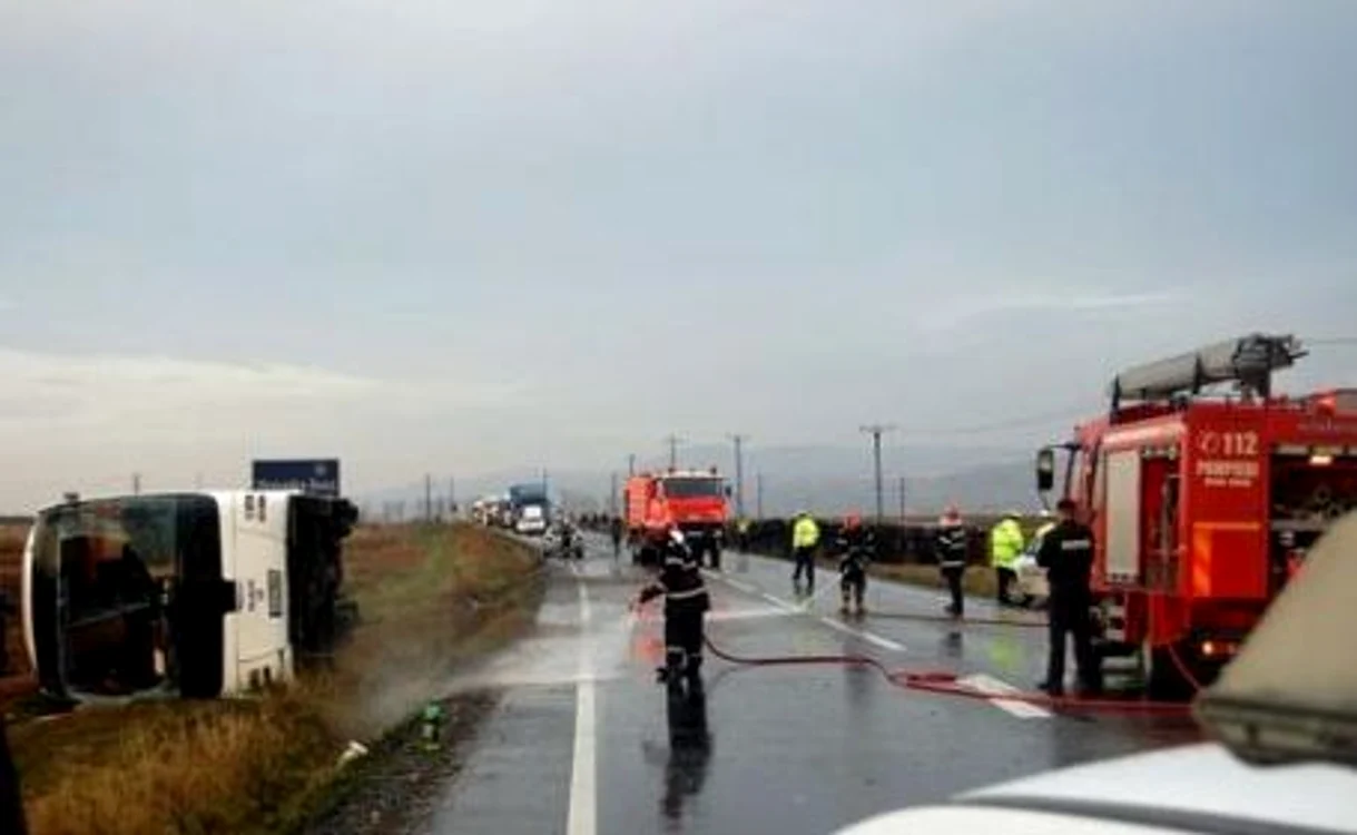 
    Accidentul dintre Bazna şi Blăjel este cel mai grav din acest an  