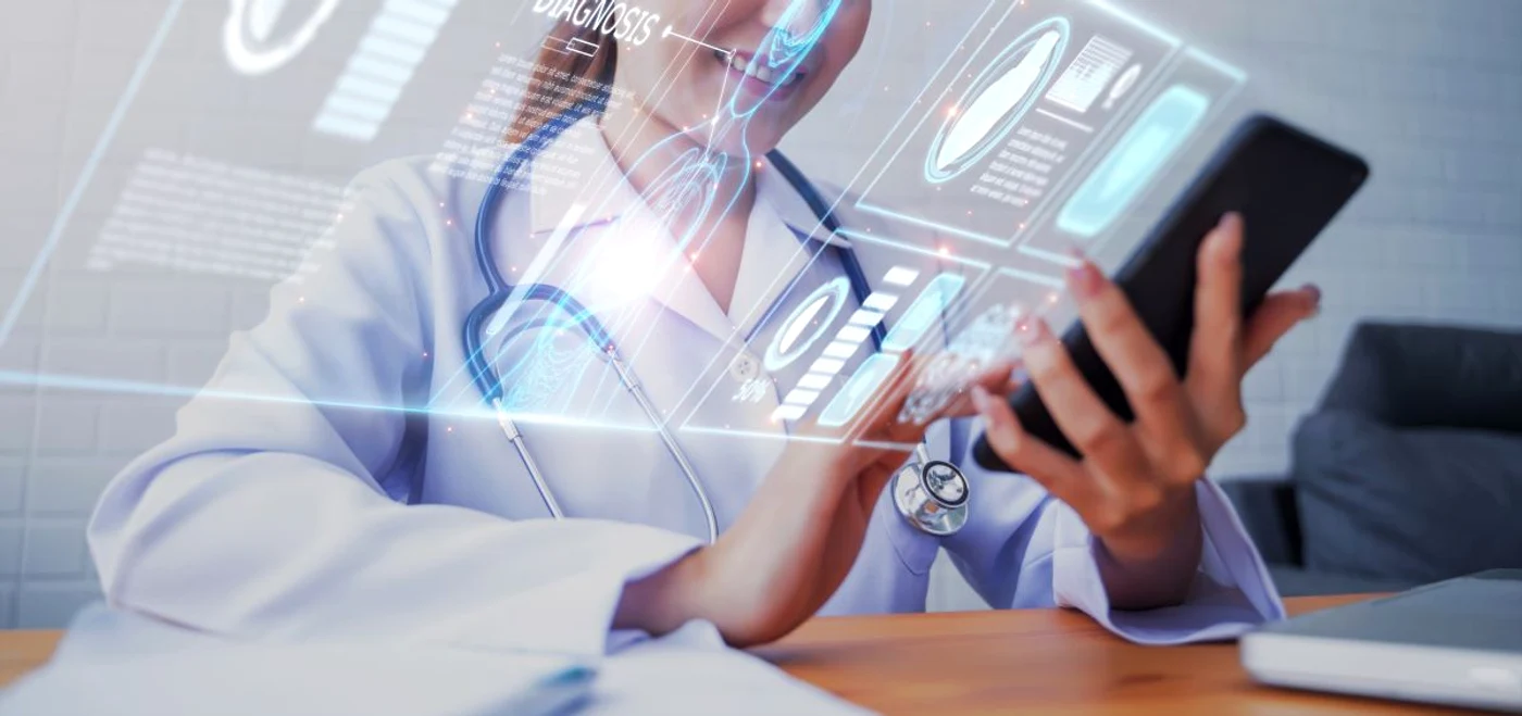 foto inteligență artificială utilizată în medicină