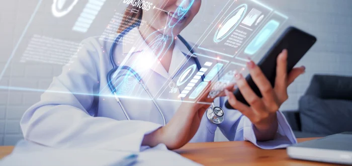 foto inteligență artificială utilizată în medicină