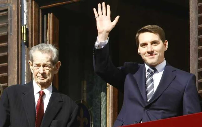 Regele Mihai şi fostul principe Nicolae de România Foto arhivă
