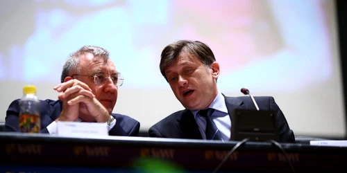 Andrei Chiliman (stânga) a căzut în dizgraţia lui Crin Antonescu FOTO