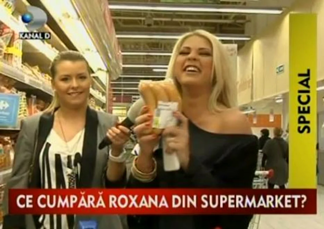 
    Roxana nu s-a atins de dulciuri  