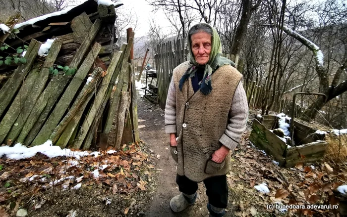 Maria din Valea Tâlharilor. FOTO: Daniel Guţă. ADEVĂRUL