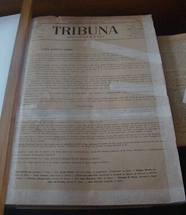 Ziarul „Tribuna” FOTO: Wikipedia