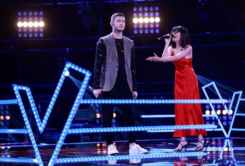 Ionuț Panait și Denisa Avram la „Vocea României“ 