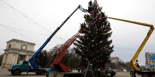Chişinău: Bradukl de Crăciun