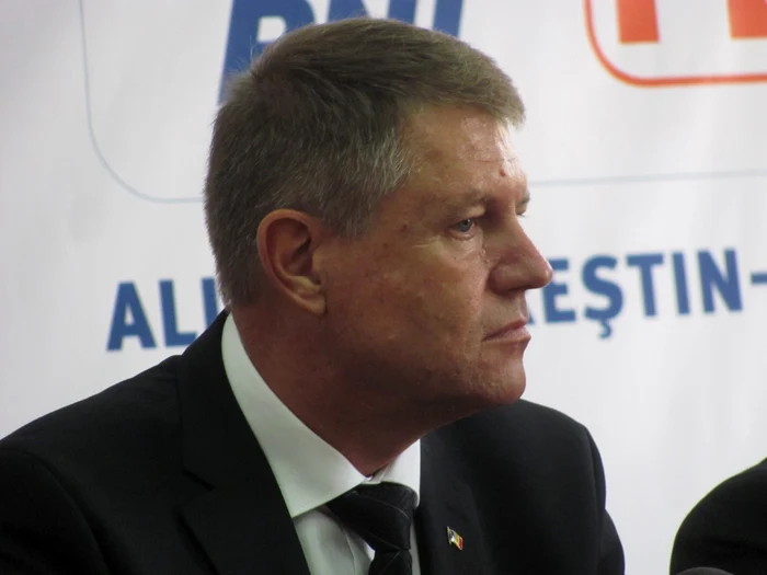 Klaus Iohannis la Cluj FOTO: Florina Pop