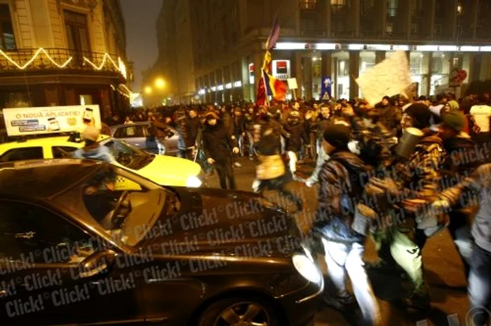 Proteste în Bucureşti