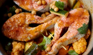 Somon cu legume in stil marocan jpeg
