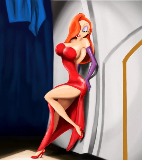 Penny Brown vrea să semene cu personajul de desene Jessica Rabbit