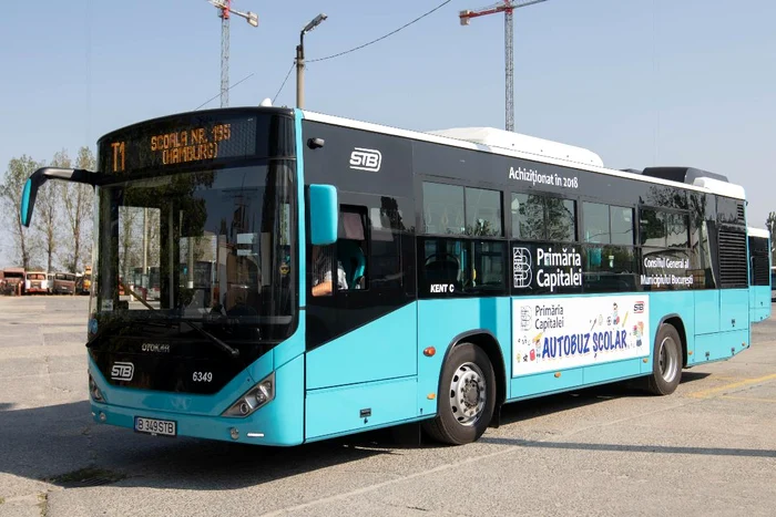 
    Autobuzele școlare au indicativul T și cifre de la 1 la 16 Foto: stb.sa  