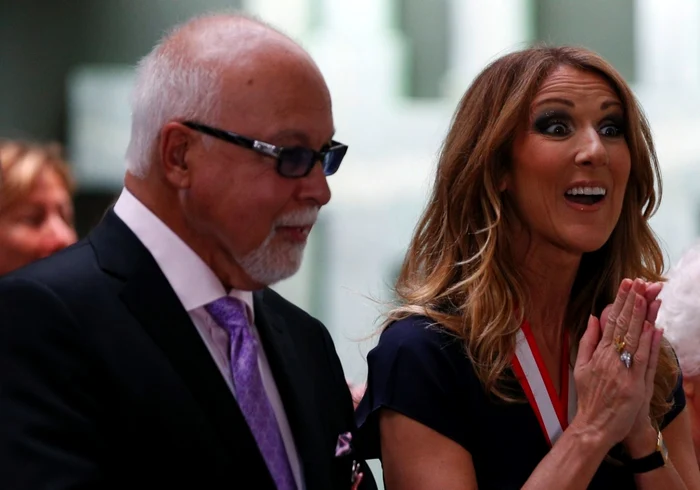 Cântăreaţa
Celine Dion s-a căsătorit cu Rene Angelil în 1994 şi au împreună
trei copii FOTO Reuters