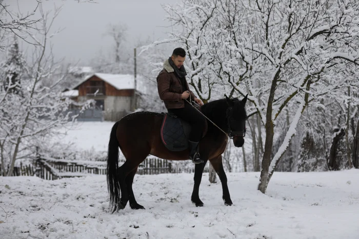 Remus Boroiu are o bună experiență cu animalele și adoră să călărească