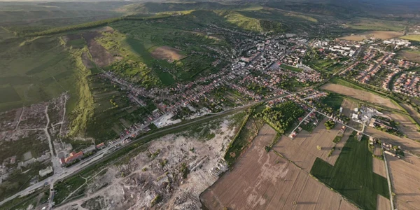 Fosta platformă chimică din Târnăveni Foto Ilie Olar Google Earth (2) jpg