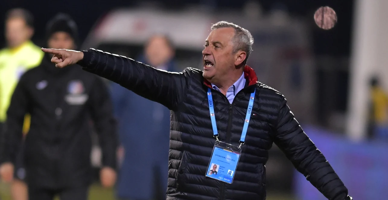 Mircea rednic, o nouă provocare în fotbalul românesc. Foto Sportpictures
