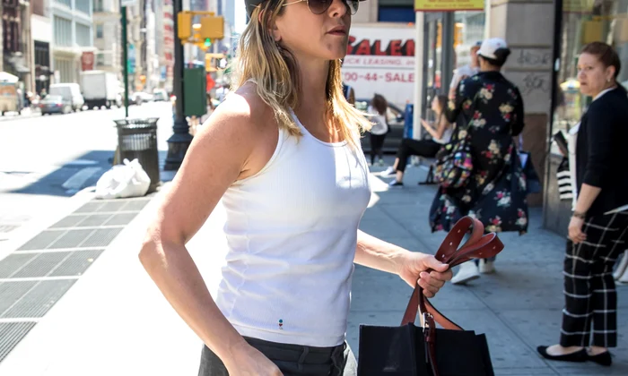 Jennifer Aniston & Justin Theroux Out And About In NYC jpeg