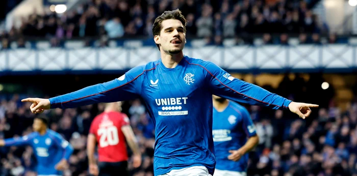 Ianis Hagi, erou la Rangers. Foto Profimedia 
