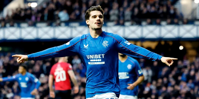 Ianis Hagi are evoluții excelente la Rangers. Foto Profimedia