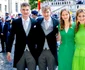 Prințesa Eleonore, Prințul Felix, Prințesa Elisabeta a Belgiei și Prințul Gabriel. FOTO: Profimedia