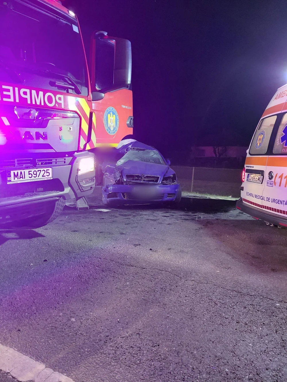 Impact fatal pe DN 1, pe drumul ce leagă Clujul de Oradea: o fetiță de 3 ani și un bărbat și-au pierdut viața într-un accident rutier grav